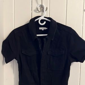 M-ish size 3 black Good American jumpsuit